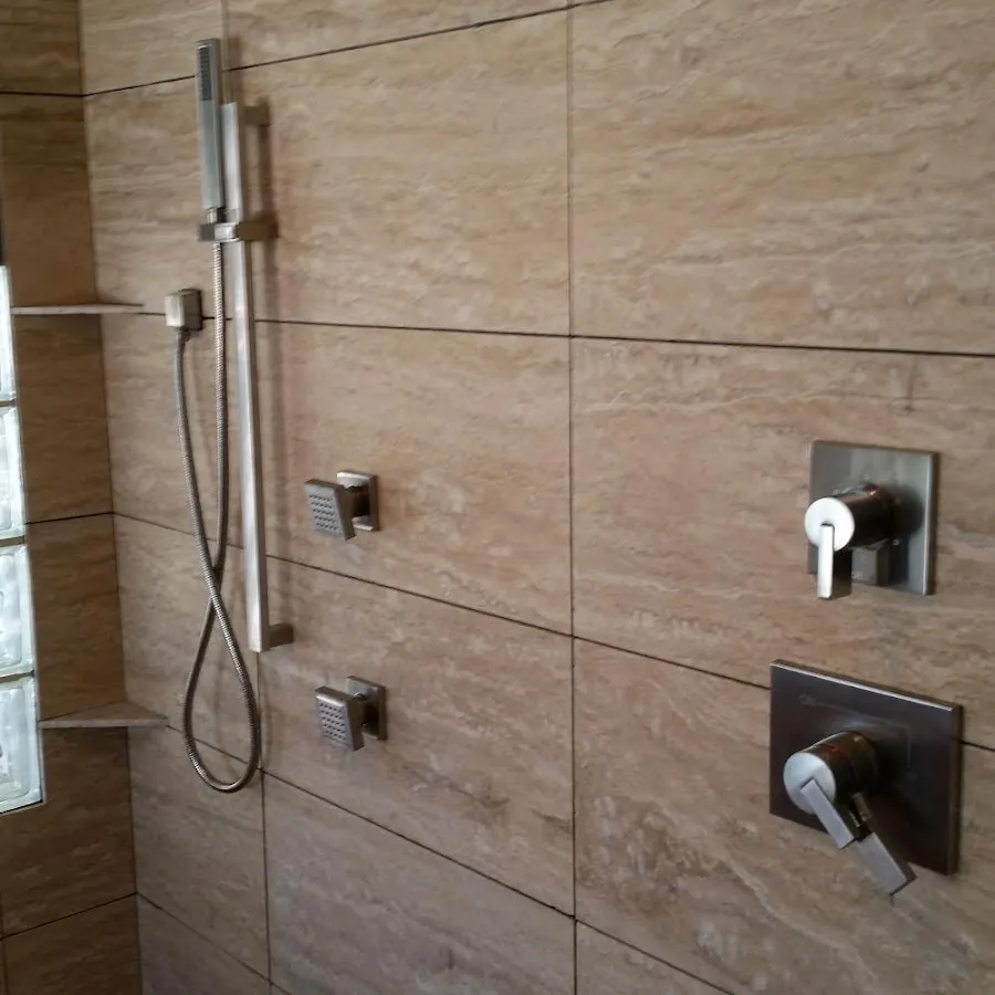 Shower fixture installation for Water Heater Replacement in Niagara